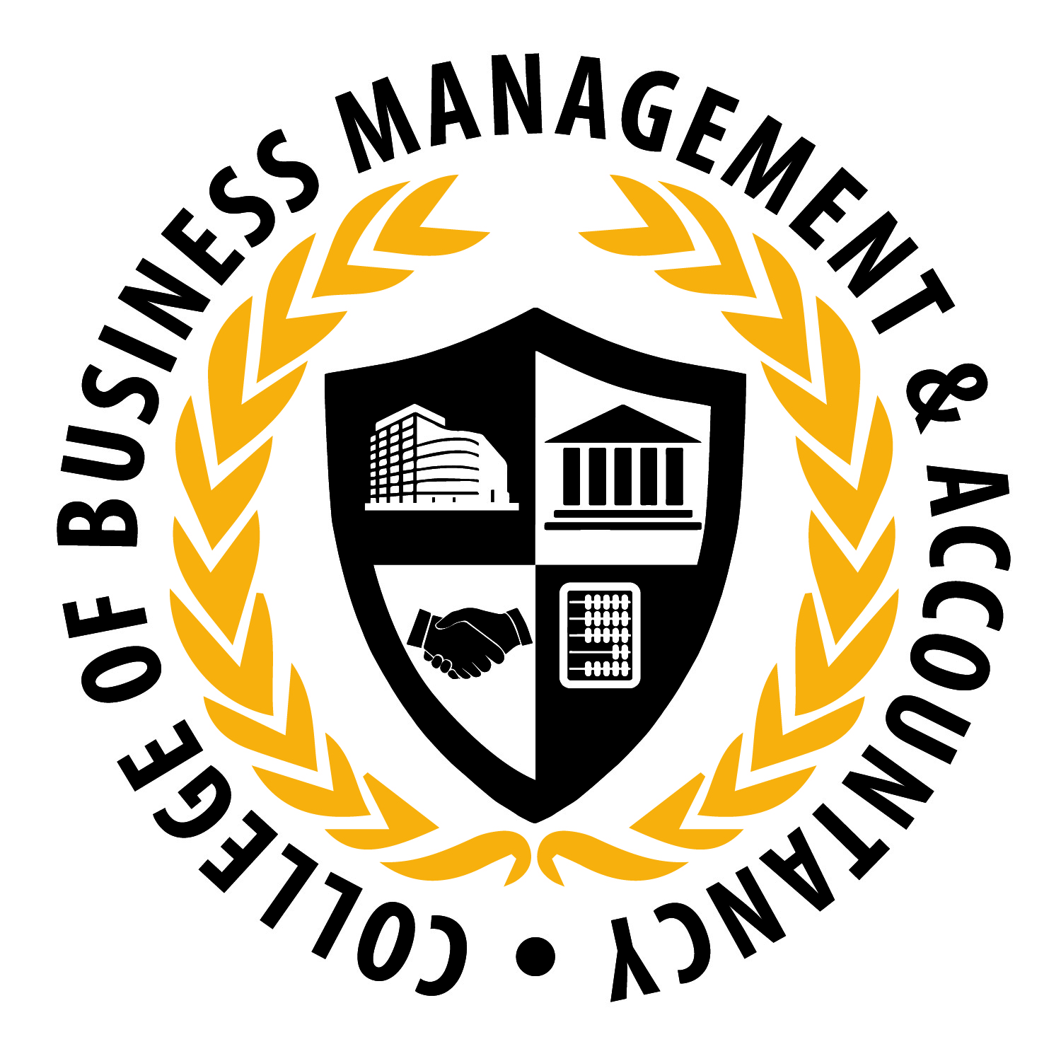 College of Business Management and Accountancy Logo